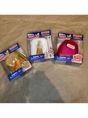 3 x haribo real littles backpacks